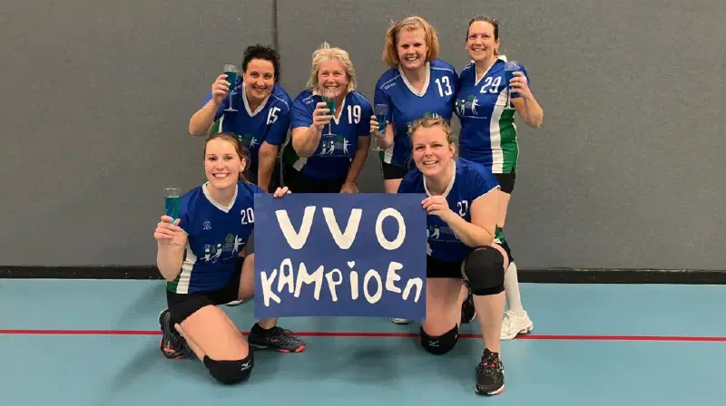 Dames 3 is kampioen