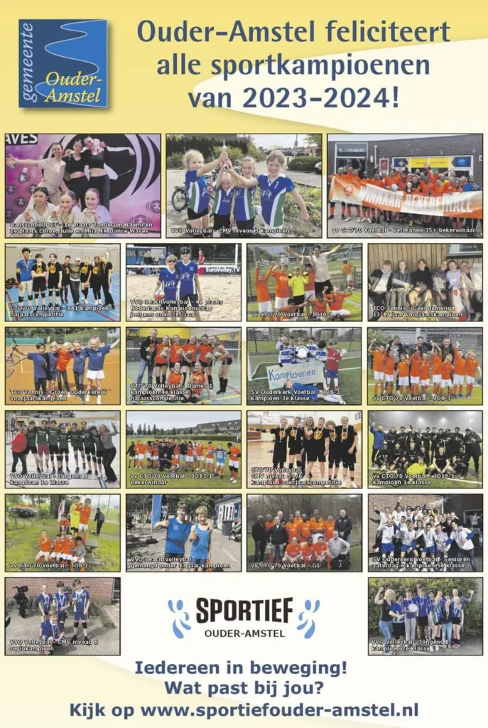 Winnaars van seizoen 2023-2024